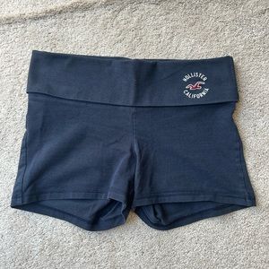 Holister Y2K Navy Yoga Shorts
